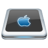 Apple Drive Icon 96x96 png